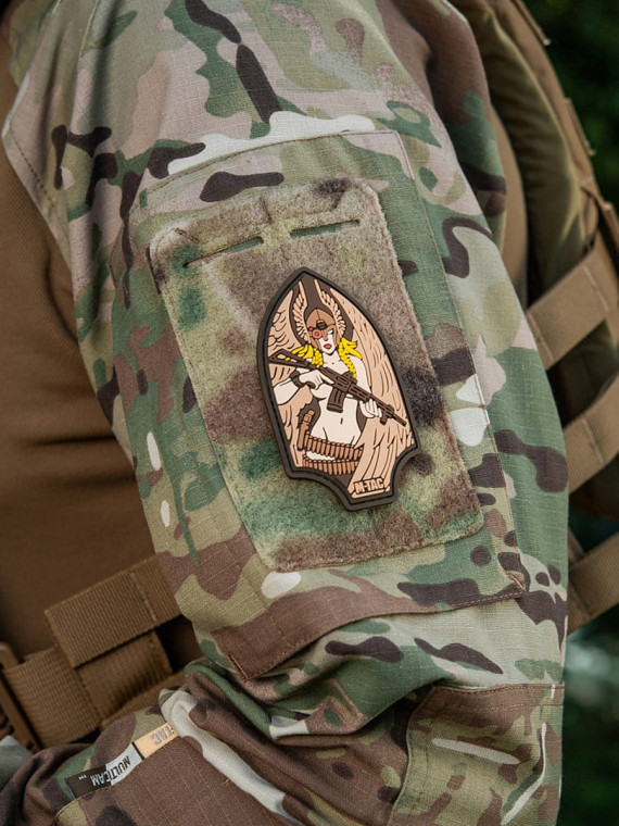 M-TAC Naszywka 3D Włócznia Walkirii PVC Coyote