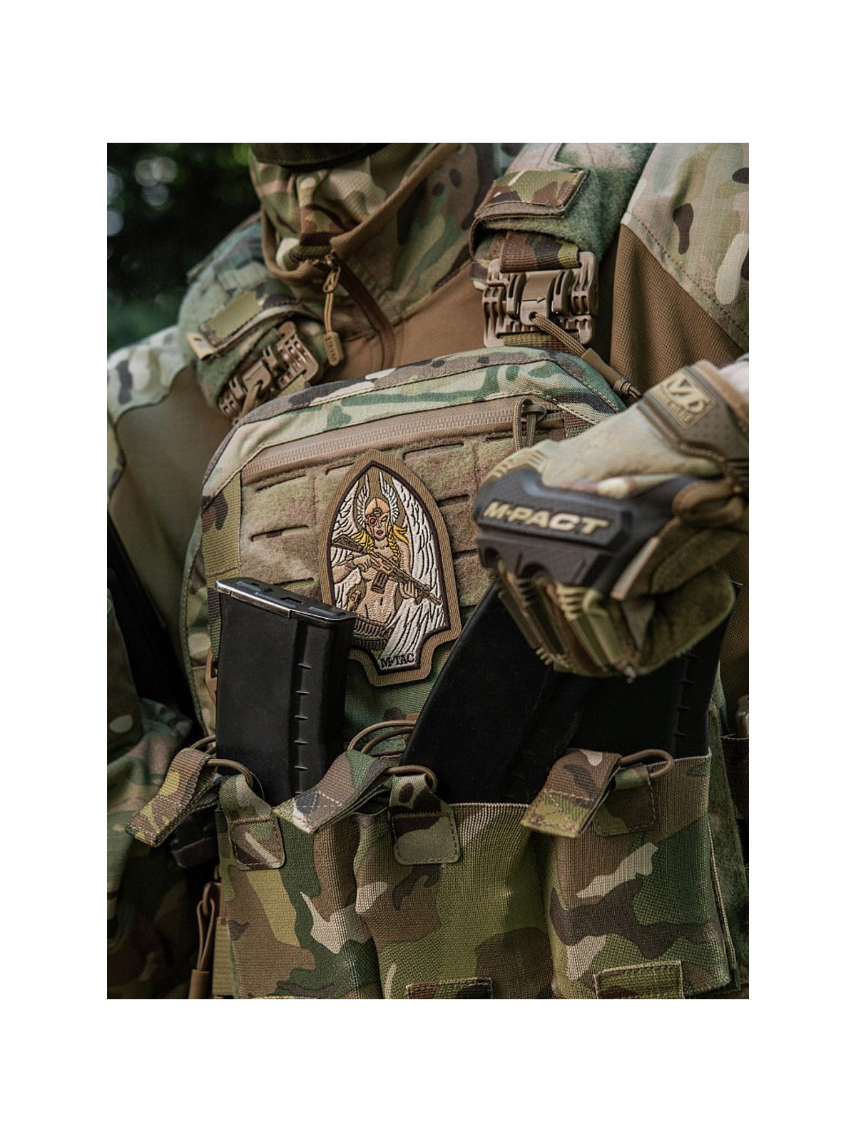 M-TAC Naszywka Valkyrie Haftowana Coyote
