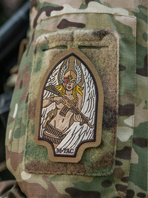 M-TAC Naszywka Valkyrie Haftowana Coyote