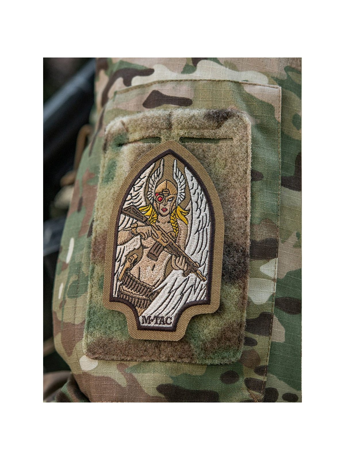 M-TAC Naszywka Valkyrie Haftowana Coyote