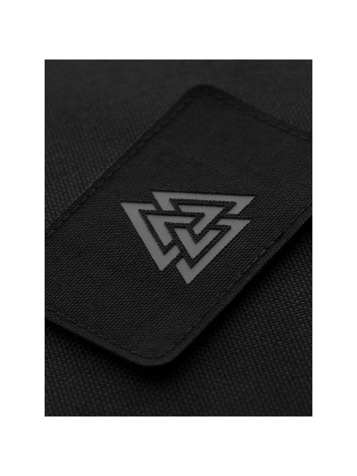 M-TAC Naszywka Valknut Pozioma Laser Cut Czarno-szara