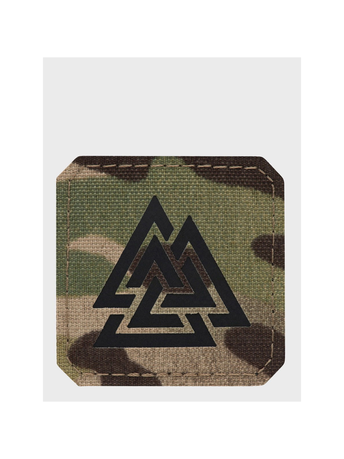 M-TAC NASZYWKA Valknut Laser Cut 4,5 x 4,5 cm Czarny-multicam