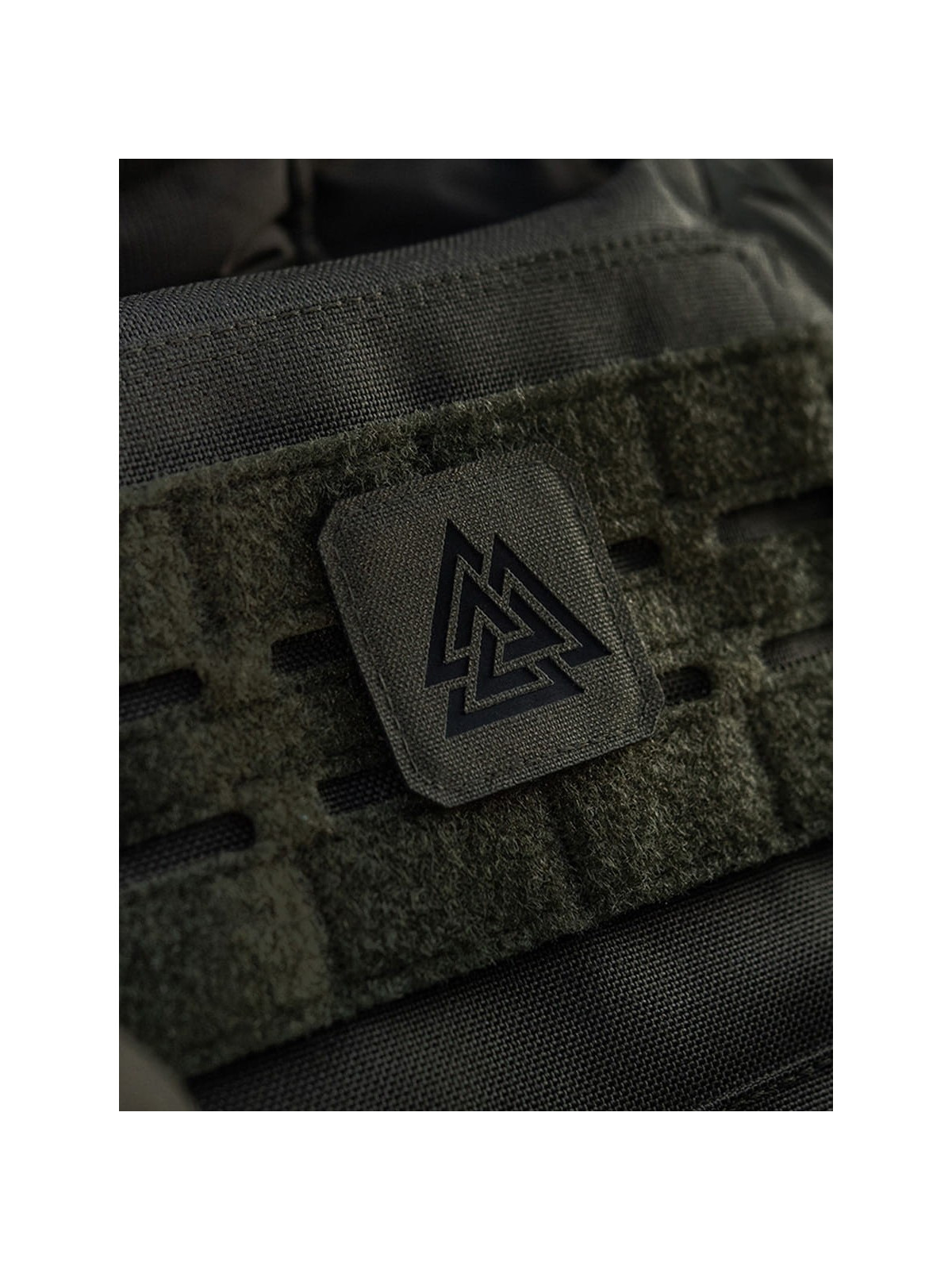 M-TAC NASZYWKA Valknut Laser Cut 4,5 x 4,5 cm Czarny-multicam