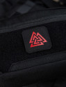 M-TAC NASZYWKA Valknut Laser Cut 4,5 x 4,5 cm Czarno- biała fluorescencyjna