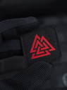 M-TAC NASZYWKA Valknut Laser Cut 4,5 x 4,5 cm Czarno- biała fluorescencyjna