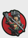 M-TAC Naszywka 3D Tactical Girl No.3 Yakuza Tatuaż Czerwony PVC