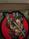 M-TAC Naszywka 3D Tactical Girl No.3 Yakuza PVC Zielony Tatuaż PVC