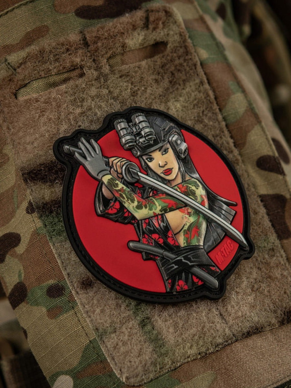 M-TAC Naszywka 3D Tactical Girl No.3 Yakuza PVC Zielony Tatuaż PVC