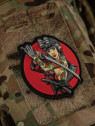M-TAC Naszywka 3D Tactical Girl No.3 Yakuza PVC Zielony Tatuaż PVC
