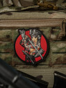 M-TAC Naszywka 3D Tactical Girl No.3 Yakuza PVC Czarny Tatuaż PVC