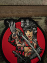 M-TAC Naszywka 3D Tactical Girl No.3 Yakuza PVC Czarny Tatuaż PVC