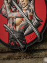 M-TAC Naszywka 3D Tactical Girl No.3 Yakuza PVC Czarny Tatuaż PVC