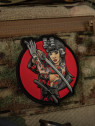 M-TAC Naszywka 3D Tactical Girl No.3 Yakuza PVC Czarny Tatuaż PVC