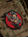 M-TAC Naszywka 3D Tactical Girl No.3 Yakuza PVC Czarny Tatuaż PVC