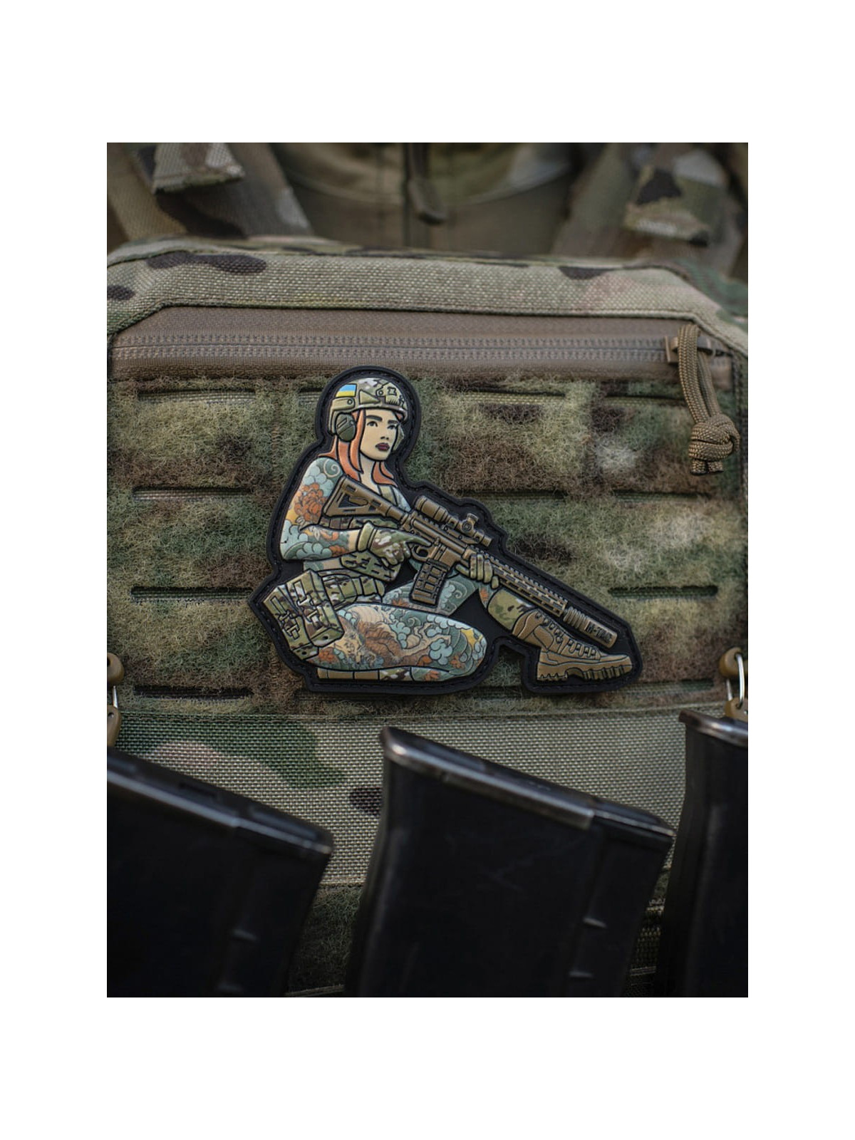M-TAC Naszywka 3D Tactical Girl No.2 Yakuza Ruda PVC