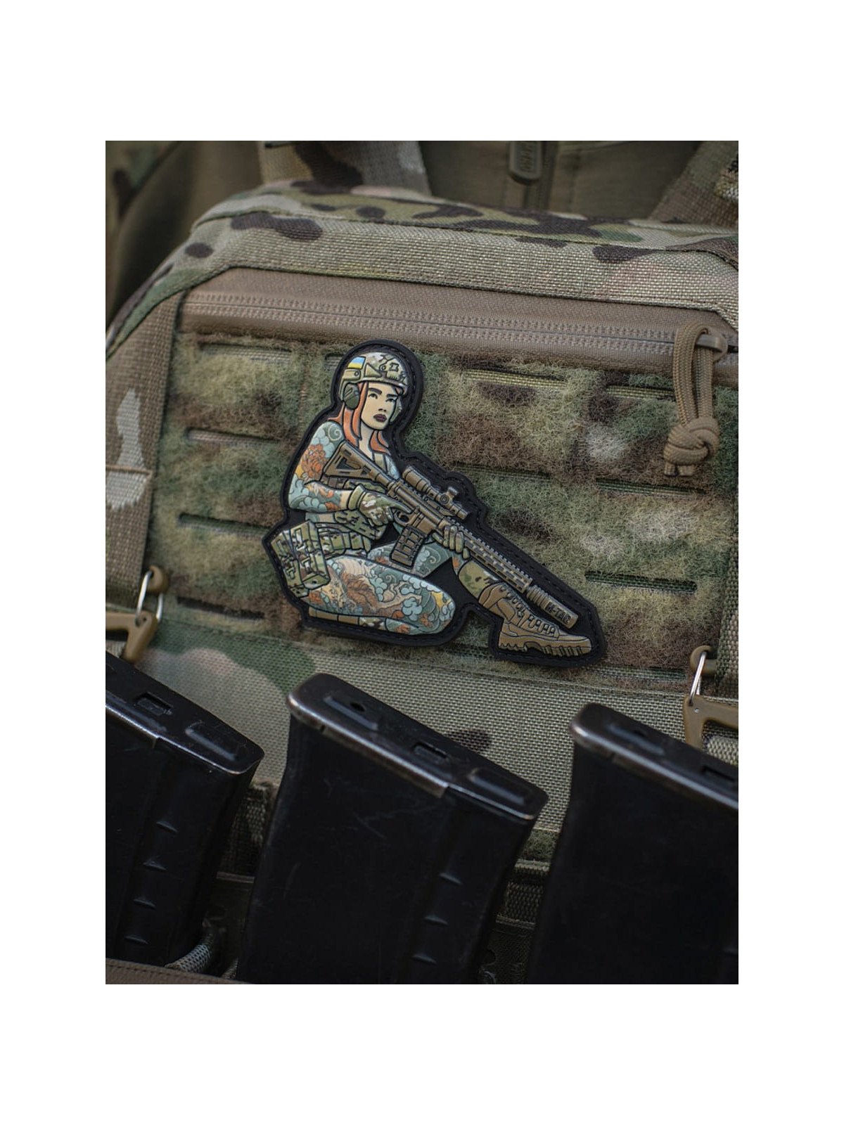 M-TAC Naszywka 3D Tactical Girl No.2 Yakuza Ruda PVC
