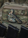 M-TAC Naszywka 3D Tactical Girl No.2 Yakuza Ruda PVC
