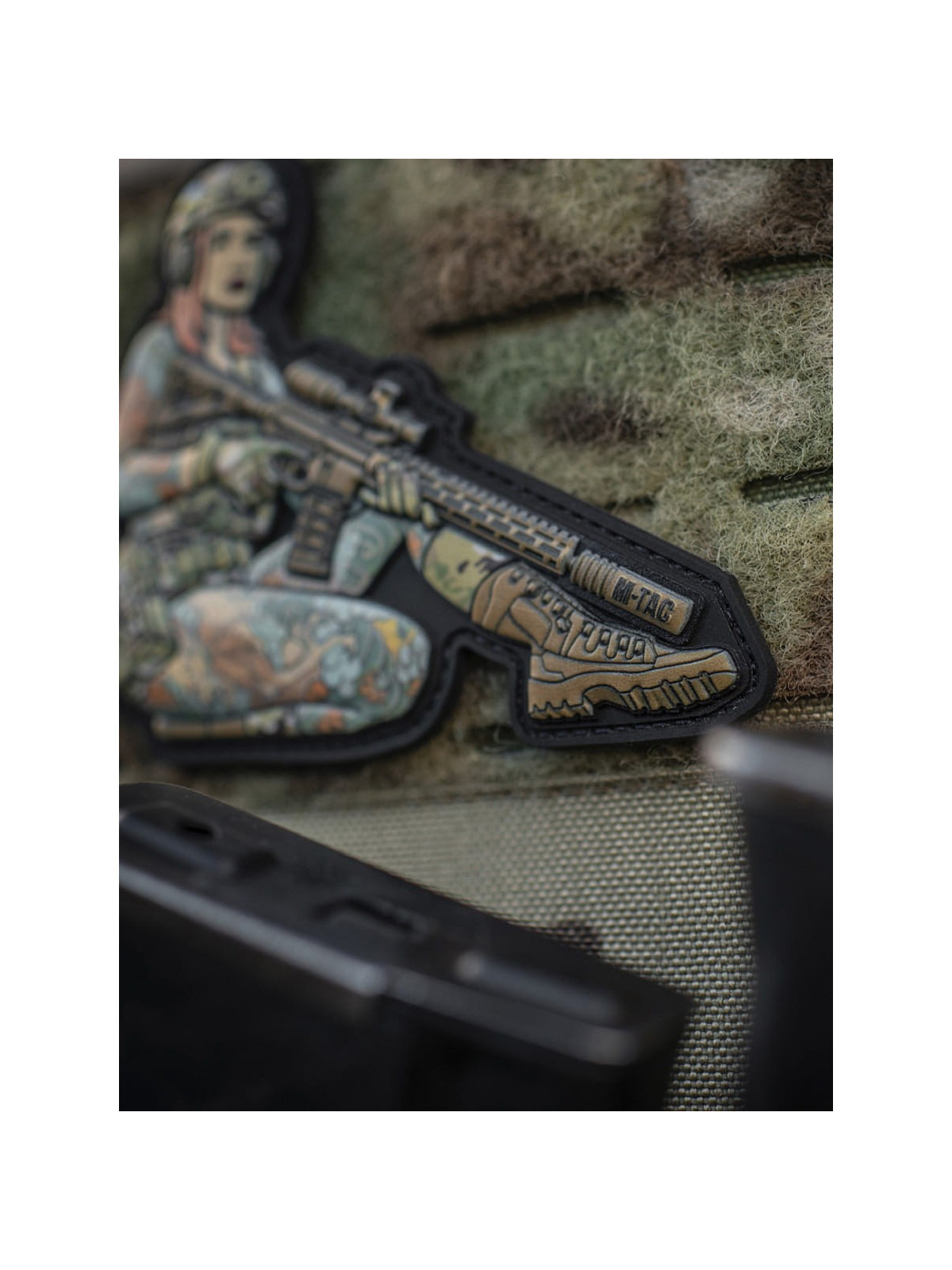 M-TAC Naszywka 3D Tactical Girl No.2 Yakuza Ruda PVC