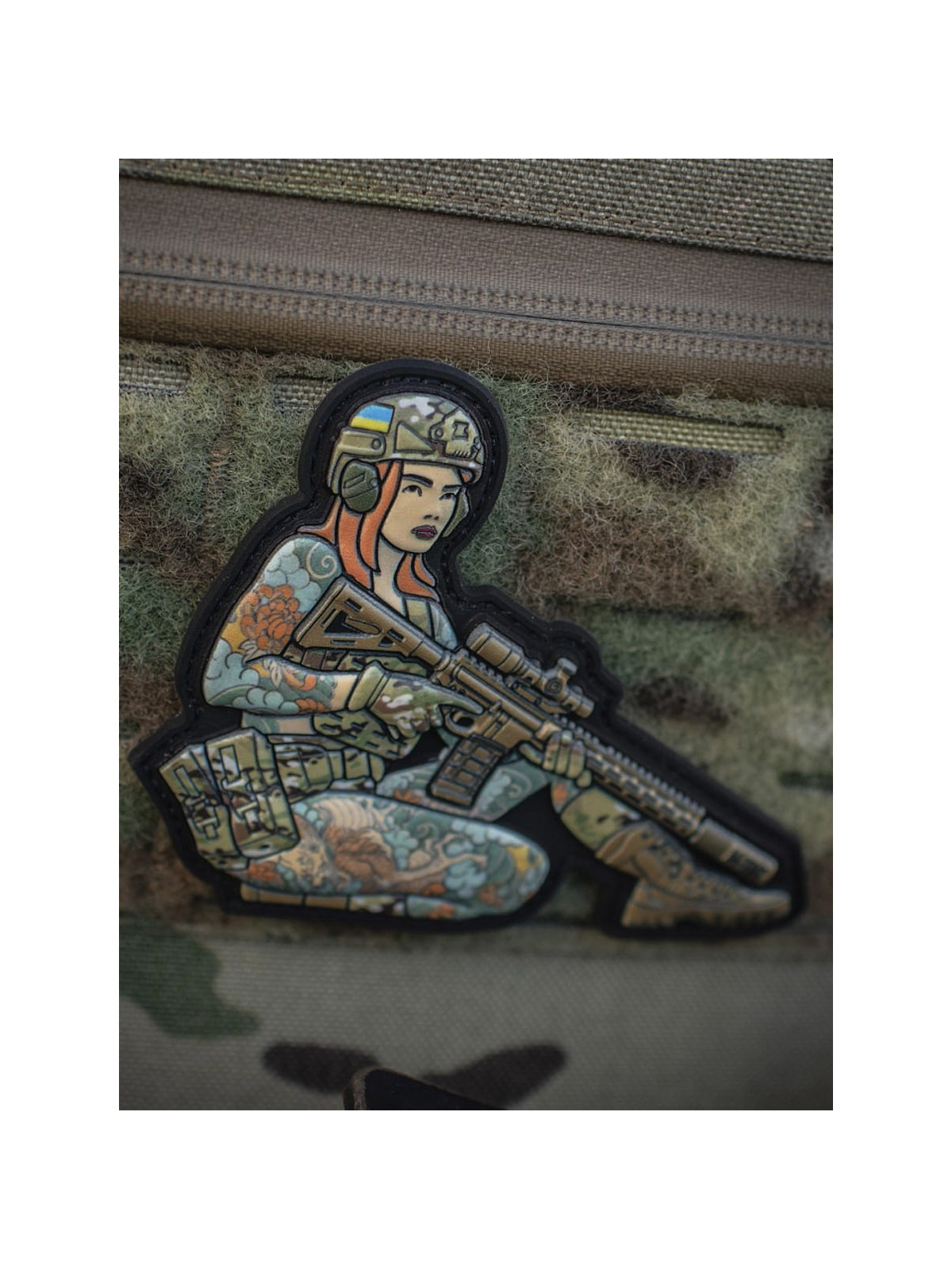 M-TAC Naszywka 3D Tactical Girl No.2 Yakuza Ruda PVC