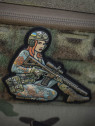 M-TAC Naszywka 3D Tactical Girl No.2 Yakuza Ruda PVC