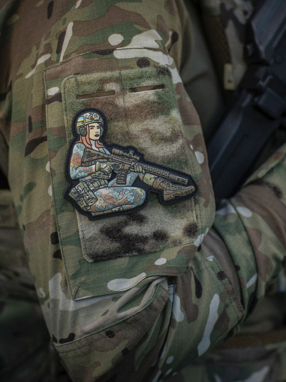M-TAC Naszywka 3D Tactical Girl No.2 Yakuza Ruda PVC