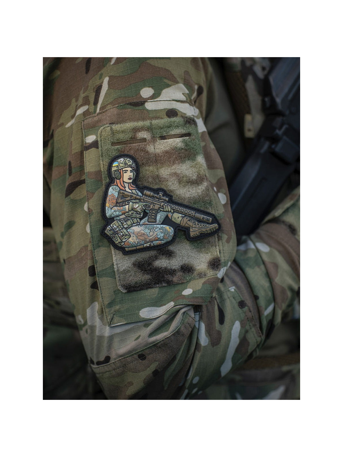 M-TAC Naszywka 3D Tactical Girl No.2 Yakuza Ruda PVC