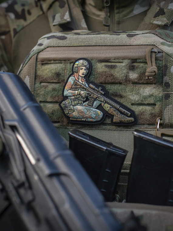 M-TAC Naszywka 3D Tactical Girl No.2 Yakuza Ruda PVC