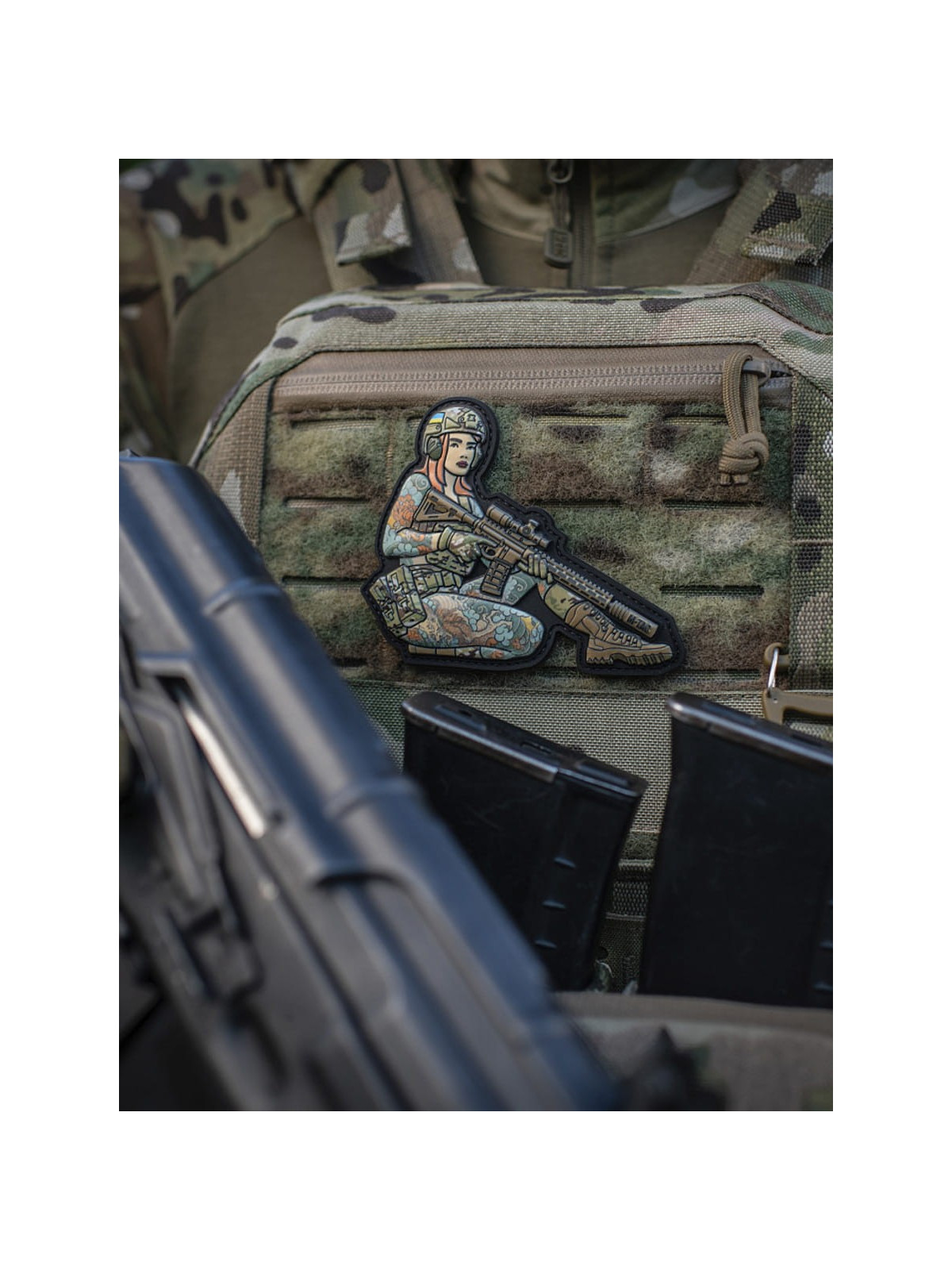 M-TAC Naszywka 3D Tactical Girl No.2 Yakuza Ruda PVC