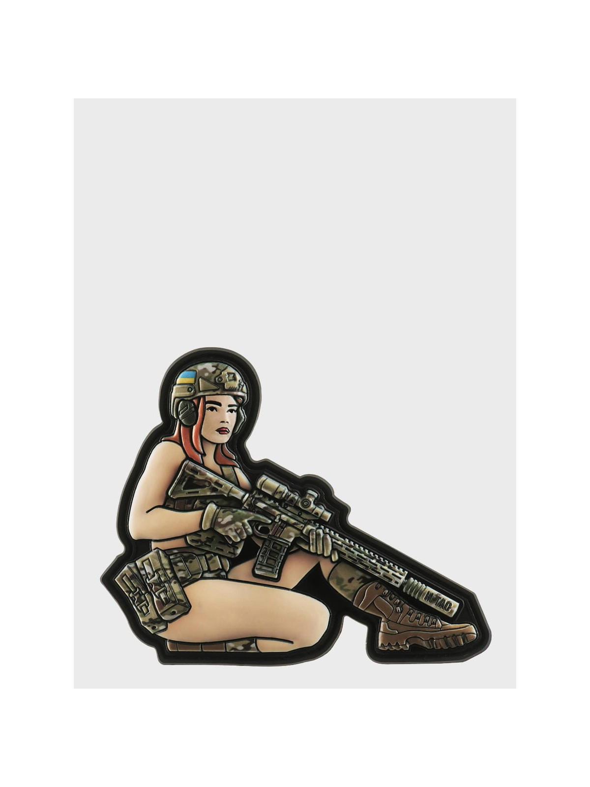M-TAC Naszywka 3D Tactical Girl No.2 PVC