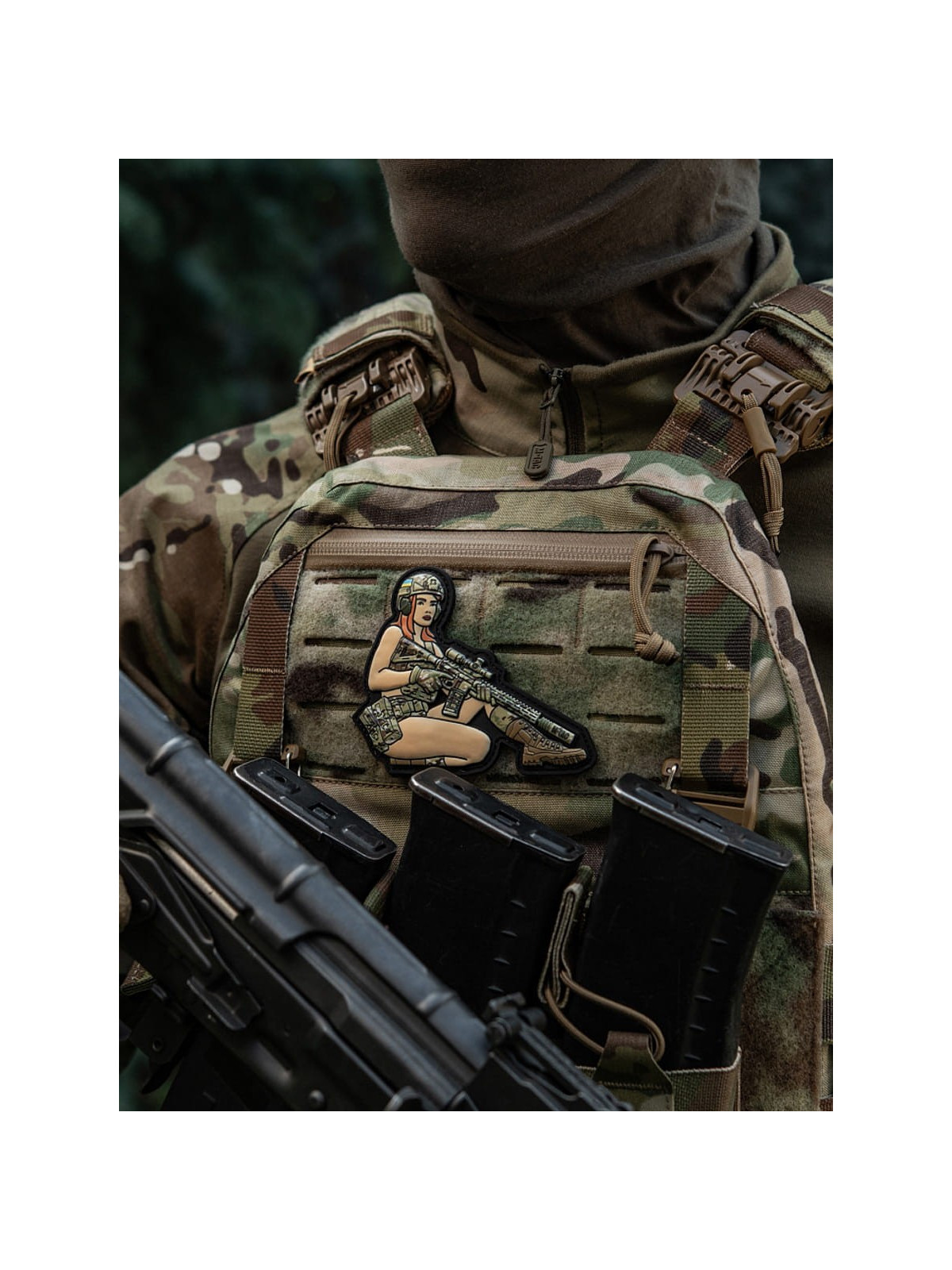 M-TAC Naszywka 3D Tactical Girl No.2 PVC
