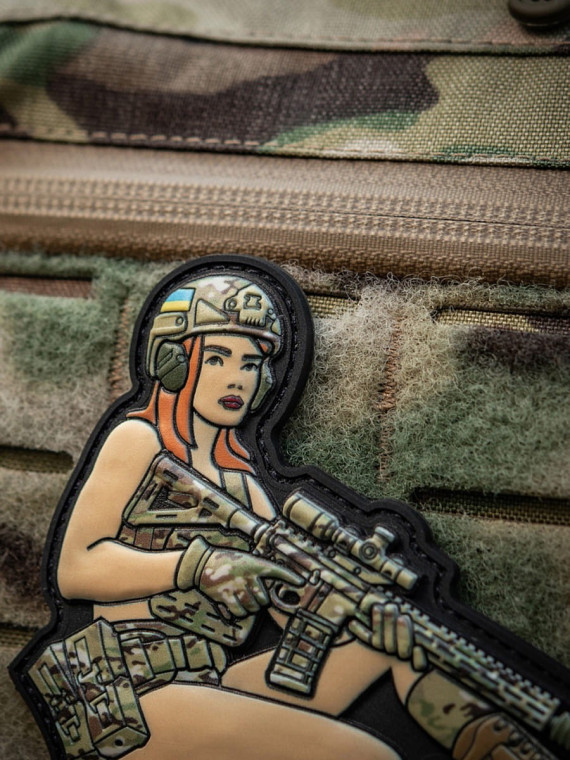 M-TAC Naszywka 3D Tactical Girl No.2 PVC