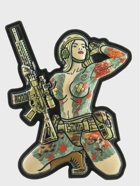 M-TAC Naszywka 3D Tactical Girl No.1 Yakuza PVC