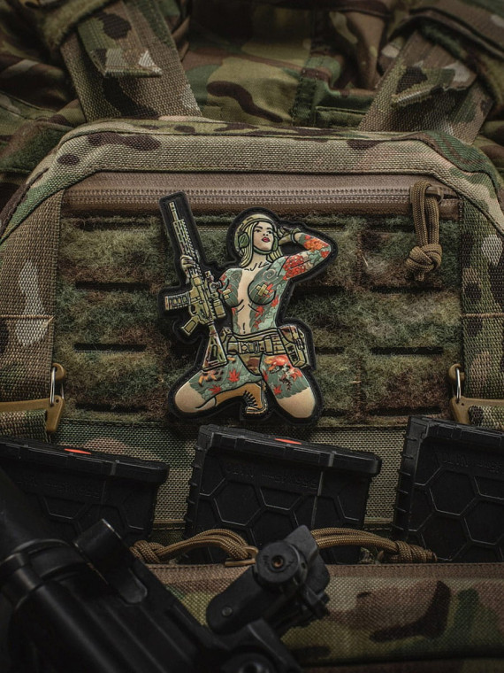 M-TAC Naszywka 3D Tactical Girl No.1 Yakuza PVC