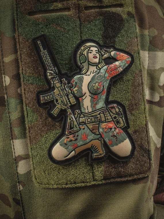 M-TAC Naszywka 3D Tactical Girl No.1 Yakuza PVC