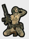 M-TAC Naszywka 3D Tactical Girl No.1 Skandinavik Młot Mjölnir PVC