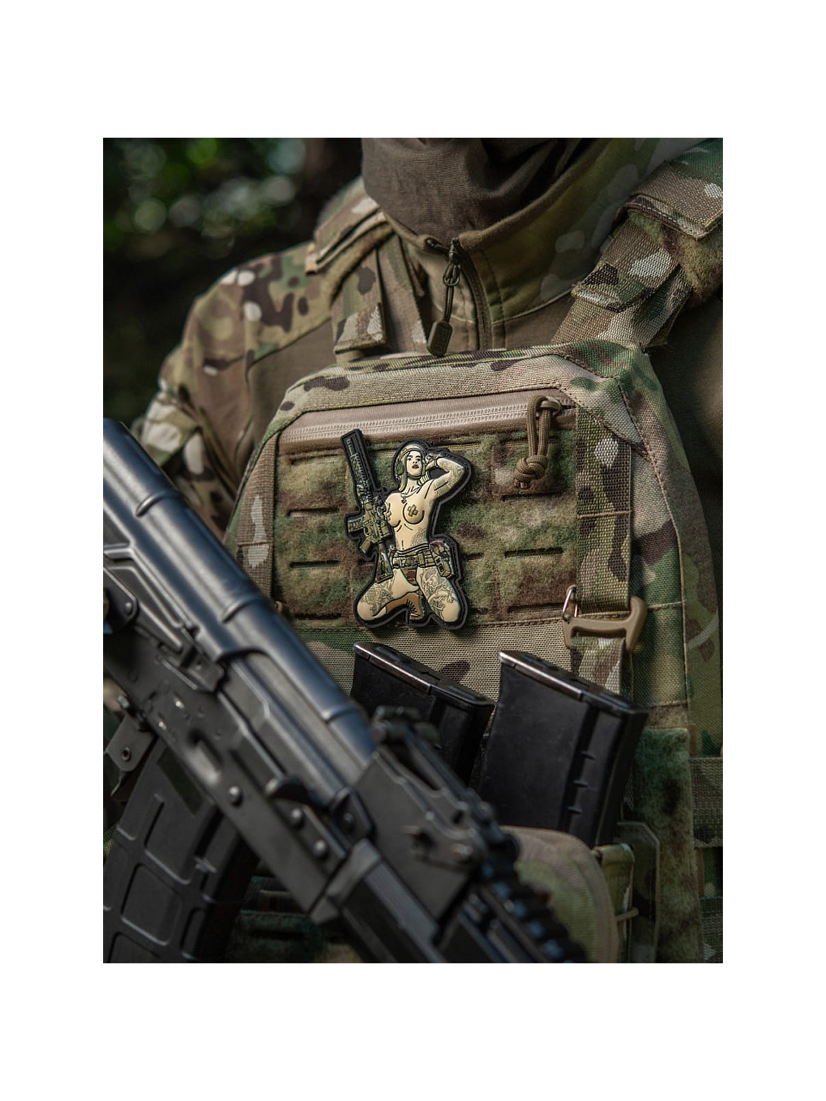 M-TAC Naszywka 3D Tactical Girl No.1 Skandinavik Młot Mjölnir PVC