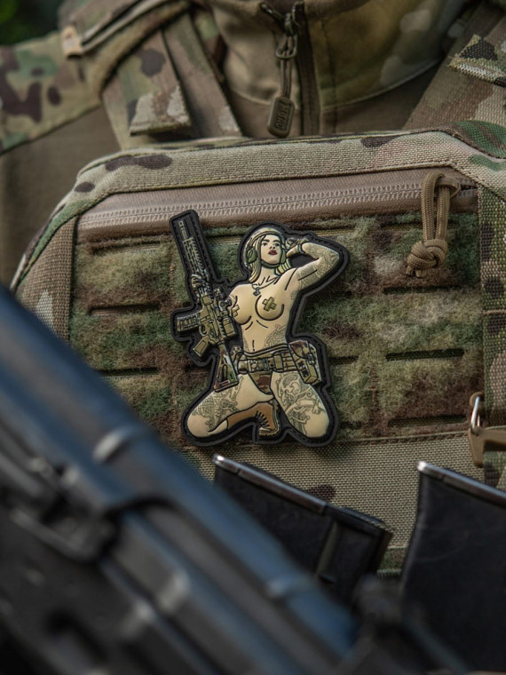 M-TAC Naszywka 3D Tactical Girl No.1 Skandinavik Młot Mjölnir PVC