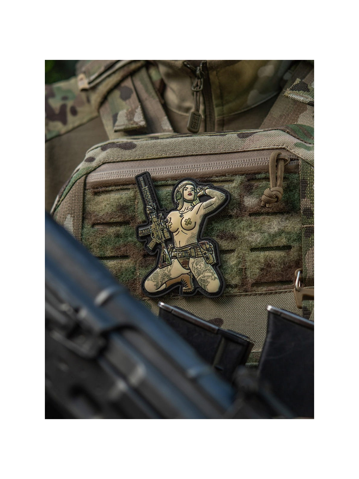 M-TAC Naszywka 3D Tactical Girl No.1 Skandinavik Młot Mjölnir PVC