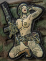 M-TAC Naszywka 3D Tactical Girl No.1 Skandinavik Młot Mjölnir PVC