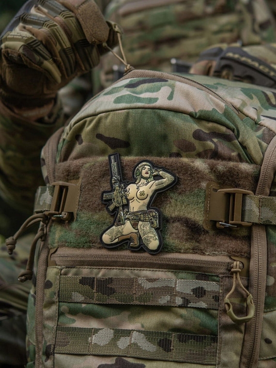 M-TAC Naszywka 3D Tactical Girl No.1 Skandinavik Młot Mjölnir PVC