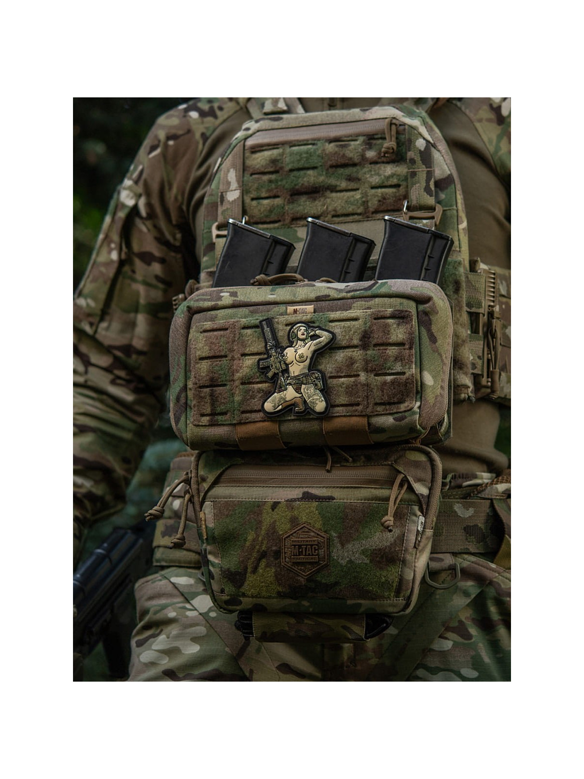 M-TAC Naszywka 3D Tactical Girl No.1 Skandinavik Młot Mjölnir PVC
