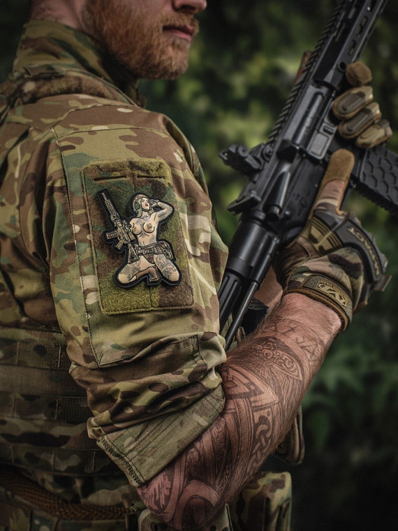 M-TAC Naszywka 3D Tactical Girl No.1 Skandinavik Valknut PVC