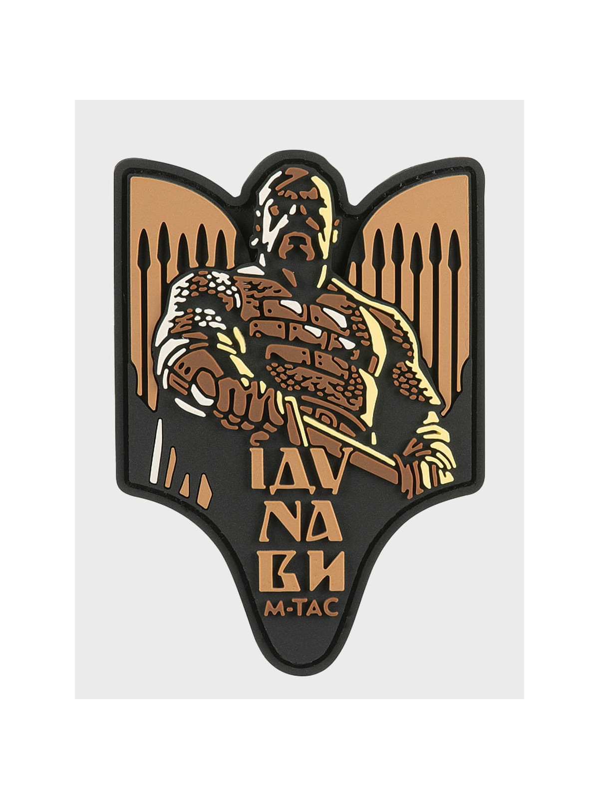 M-TAC NASZYWKA 3D ŚWIATOSŁAW PVC Coyote