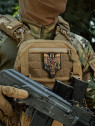 M-TAC NASZYWKA 3D ŚWIATOSŁAW PVC Coyote