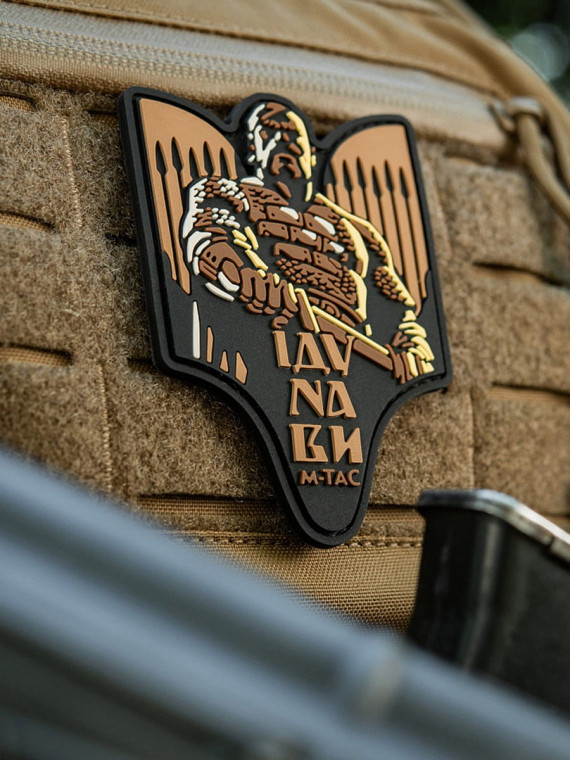 M-TAC NASZYWKA 3D ŚWIATOSŁAW PVC Coyote