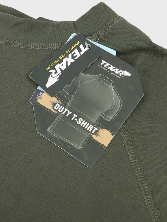 TEXAR Koszulka Taktyczna Wojskowa Duty Velcro oliwkowa 3XL