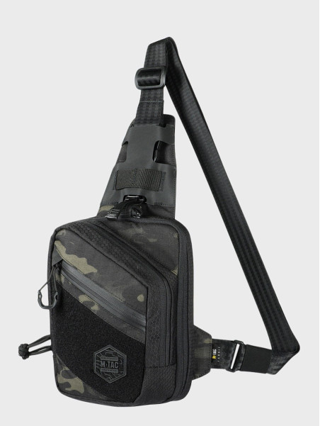 M-TAC Torba na Ramię Saszetka Elite Sling Pistol Hex Rzep Multicam Black / Black