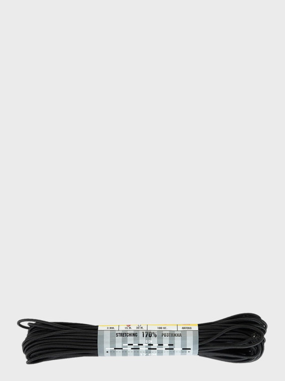 M-TAC LINKA PARACORD SHOCK-CORD 3 mm 15m CZARNA