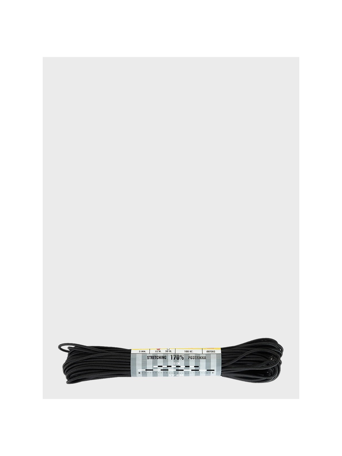 M-TAC LINKA PARACORD SHOCK-CORD 3 mm 15m CZARNA
