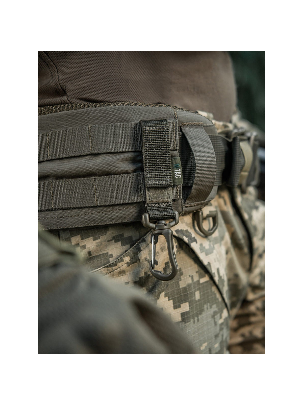 M-TAC TROK Z KARABIŃCZYKIEM MOLLE  RANGER GREEN